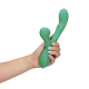 O Vibrador Loveline Rabbit possui 3 motores e 30 modos de vibração, é recarregável e à prova d'água. Possui função de sugador e movimento de língua para o estímulo do clítoris e vibração e ondas de pressão para o ponto G