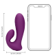 O Vibrador Loveline Rabbit possui 2 motores e mais de 10 modos de vibração, é recarregável e à prova d'água. Feito em silicone ultra macio é seguro para o corpo, este vibrador foi concebido para incontáveis horas de praz