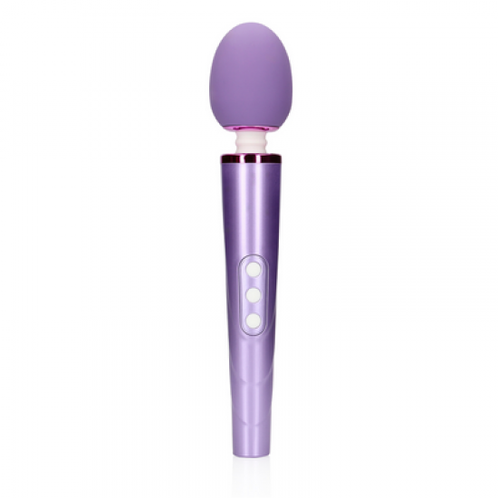 Vibrador Loveline Wand possui 6 modos de vibração, é recarregável e à prova d'água. Feito em silicone ultra macio e ABS é seguro para o corpo, este vibrador foi concebido para incontáveis horas de prazer para si e para s