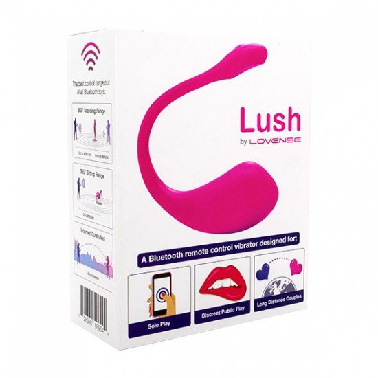 Vibrador Lush 2 Bullet Lovense Bluetooth Rosa