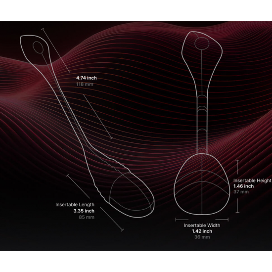 Vibrador inserível com controle por APP, o novo Lovense VULSE vos deixará sem palavras. Além das vibrações potentes possui ainda um movimento de vai-e-vem, para estímulo extra do ponto G, feito em silicone de alta qual