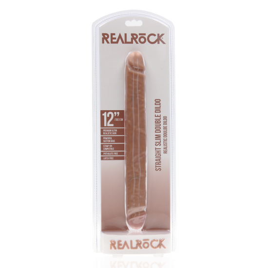 O RealRock foi projetado para permitir que você se divirta ao máximo. Um dildo firme e macio ao toque, de aspecto natural e do tamanho certo. Suas veias realistas proporcionam estímulo extra no interior. Este modelo ofer