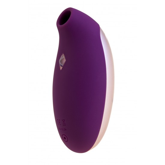 Sweet Tornado  é um sugador de clitóris roxo e dourado feito de silicone de grau médico e ABS seguro para o corpo. Possui design ergonômico e compacto que cabe perfeitamente na palma da mão, com toque muito mac