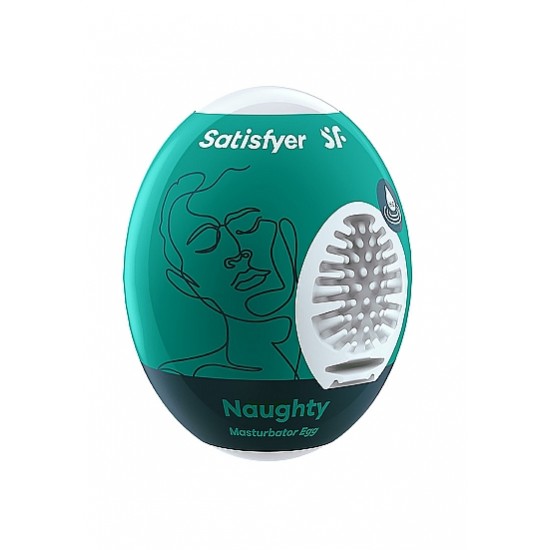 Com o Satisfyer Single Naughty Masturbator Egg, jogas sempre pelo seguro. Este ovo de masturbação é descartável: O design é discreto e em forma de ovo, sendo ideal para uma solução rápida para quando estás fora de casa.