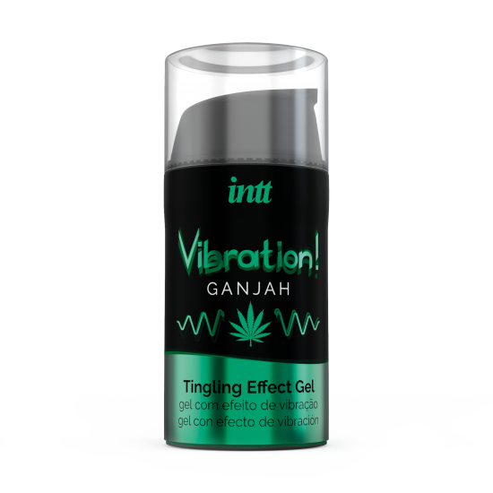 INTT Vibration Cannabis é um poderoso gel estimulante especialmente desenvolvido para proporcionar sensações vibrantes na área íntima.É um vibrador líquido que se aplica na zona íntima, quer na vulva/clitóris quer no pén