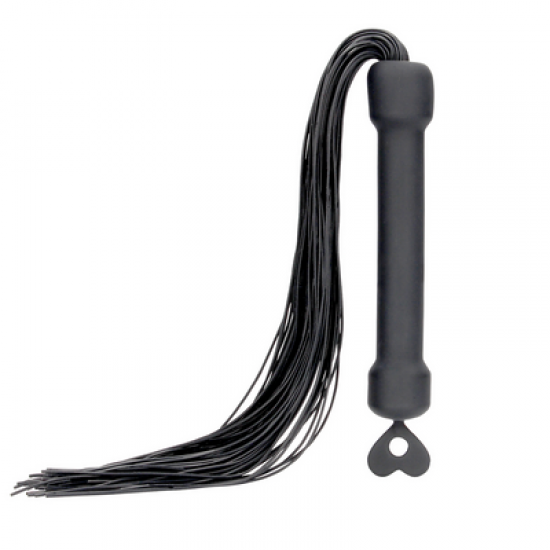 Este chicote de silicone tipo flogger é uma adição poderosa e versátil à sua coleção BDSM. O chicote foi projetado para causar impacto e controle, tornando-o a escolha ideal para quem é novo nesta experiência. É uma verd