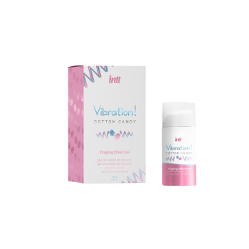 Vibrador Liquido Cotton Candy 15ml - Intt