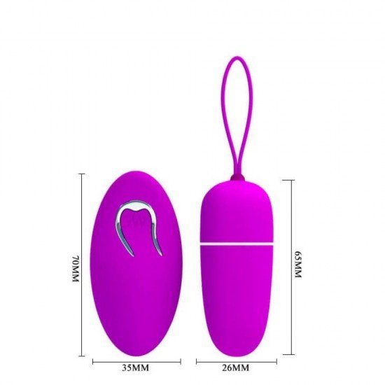 Encha sua vida amorosa com um pouco mais de poder vibratório quando você usar nosso lindo ovo vibratório remoto de 12 funções. Este pequeno brinquedo rosa de bolso é perfeito para aproveitar um pouco de estimulação duran