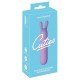 Vibrador clitoriano da 5ª geração de CutiesCom vibro-orelhas macias e flexíveisVibrações intensas que vão fundo no interiorFácil de usarDesign elegante em cor pastelA textura de diamante facilita a pegadaSilicone aveluda