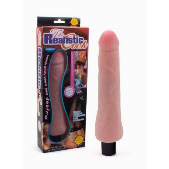 Este vibrador dildo altamente irresistível garantirá horas de diversão. O eixo grosso com veias e a base nodulada fornecerão a você uma estimulação variada, enquanto os controles de torção multivelocidade fáceis de usar