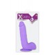 Dildo realistico com 20cm feito de material LoveClone RX, com escroto e forte ventosa para prender em qualquer lugar. Composição: Goma termoplastica