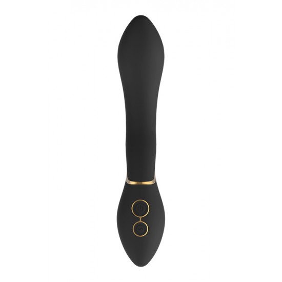 O vibrador Josephine da coleção Elite da Dream Toys é um vibrador preto com detalhes elegantes em dourado. A sua forma curva e cabeça bastante grande e flexível tornam-no ideal para uma estimulação intensamente prazerosa