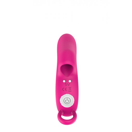 Transforme o seu dedo num potente estimulador! Este vibrador em silicone seguro para o corpo adiciona um comprimento extra ao seu dedo de 5cm para momentos de prazer inesquecíveis.  De design ergonómico para uma uti