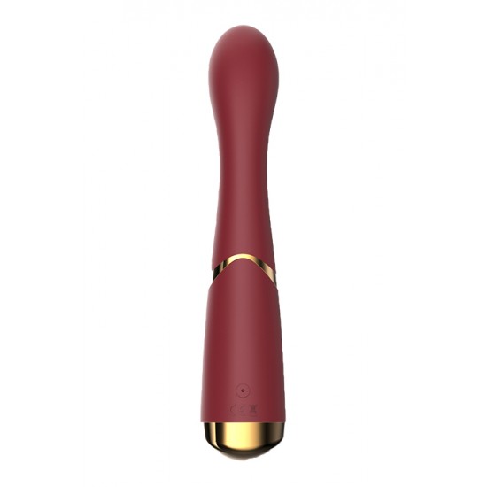 Como os outros brinquedos do Romance, o vibrador do ponto G Lucy é elegante e romântico por fora, e cheio de tecnologia por dentro. O vibrador de ponto G Romance Lucy tem uma textura em forma de diamante em silicone maci