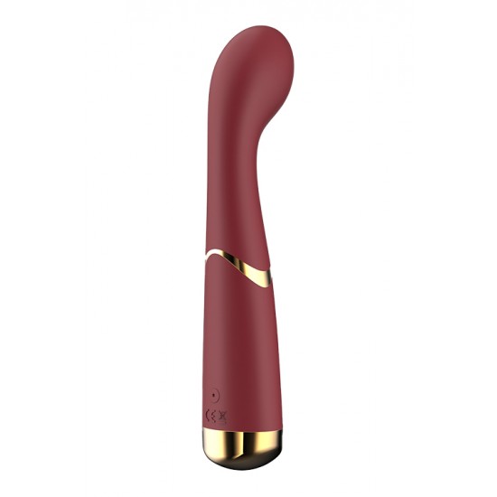 Como os outros brinquedos do Romance, o vibrador do ponto G Lucy é elegante e romântico por fora, e cheio de tecnologia por dentro. O vibrador de ponto G Romance Lucy tem uma textura em forma de diamante em silicone maci