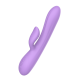 Este é o vibrador duo Purple Rain da gama Candy Shop. É flexível, o que torna o vibrador adequado para usuários que não gostam da sensação de um vibrador robusto, mas preferem um que se flexione e se mova junto com o cor