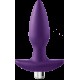 Este plug vibratório Flirts é feito de silicone roxo suave que é macio ao toque. A forma cônica permite fácil inserção. O plugue tem uma base em forma de âncora para garantir que o plugue permaneça no lugar e aumentar a