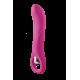 Este vibrador Flirts é feito de silicone rosa suave com um anel na base para facilitar o manuseio. A ponta é ligeiramente curvada para estimulação do ponto G. Com uma bala removível que oferece 10 ritmos de vibração. As