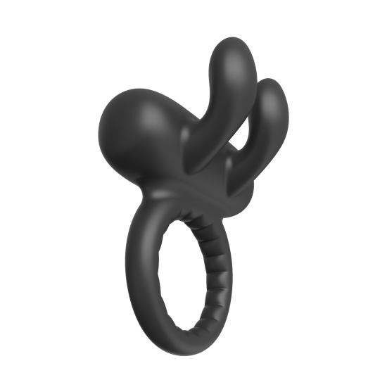 Leve o prazer para o próximo nível com o Ramrod Rabbit Vibrating Cockring! Este anel de pênis inovador apresenta um design de coelho vibratório para estimulação simultânea do clitóris e do pênis, oferecendo prazer i