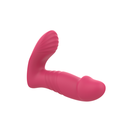 Apresentamos a melhor máquina de prazer: o vibrador Essentials G-spot / P-spot com função para cima e para baixo! Os usuários experimentarão sensações inigualáveis ​​com este vibrador revolucionário projetado para l