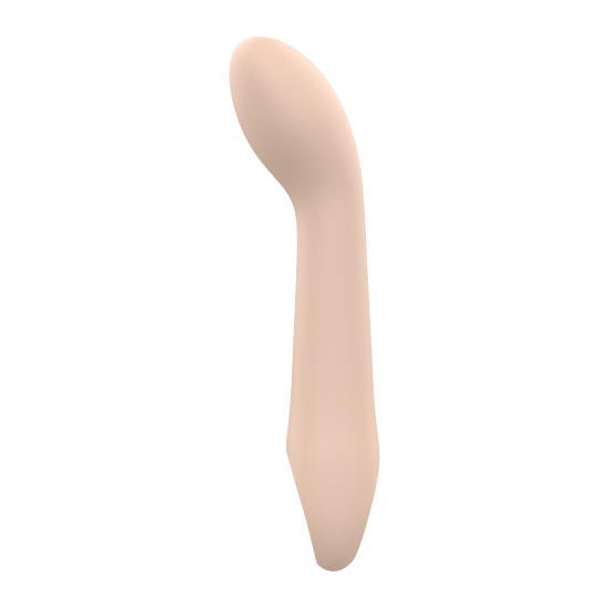 Decidimos criar um vibrador que abandona todo o não necessário; deixamos para trás o complicado, o inútil e o decorativo; destilamos a essência de o que é um vibrador; nos sobrou o simples, o agradável, o nú. NUDE é uma