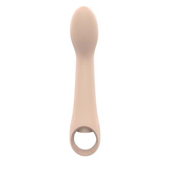 Decidimos criar um vibrador que abandona todo o não necessário; deixamos para trás o complicado, o inútil e o decorativo; destilamos a essência de o que é um vibrador; nos sobrou o simples, o agradável, o nú. NUDE é uma