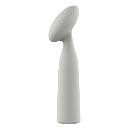 Decidimos criar um vibrador que abandona todo o não necessário; deixamos para trás o complicado, o inútil e o decorativo; destilamos a essência de o que é um vibrador; nos sobrou o simples, o agradável, o nú. NUDE é uma