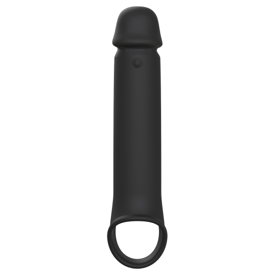 O extensor vibratório da Ramrod oferece comprimento extra e desempenho extra. Com um vibrador embutido na ponta este extensor combina tamanho com vibrações emocionantes. A operação é fácil com o controle remoto sem fio o