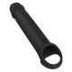 O extensor vibratório da Ramrod oferece comprimento extra e desempenho extra. Com um vibrador embutido na ponta este extensor combina tamanho com vibrações emocionantes. A operação é fácil com o controle remoto sem fio o