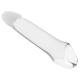 A extensão transparente do pênis do Ramrod proporciona maior comprimento e circunferência, além de excitação visual. A manga confortável e flexível é feita de TPE inodoro e seguro para o corpo. Comprimento total 23,6 cmA