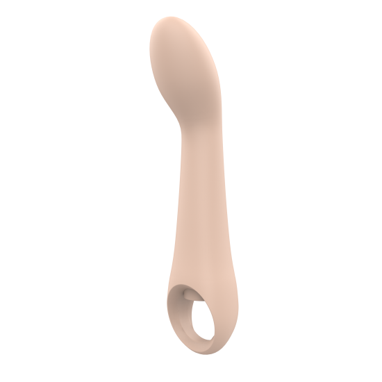 Decidimos criar um vibrador que abandona todo o não necessário; deixamos para trás o complicado, o inútil e o decorativo; destilamos a essência de o que é um vibrador; nos sobrou o simples, o agradável, o nú. NUDE é uma