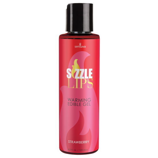 Faça seu parceiro corar com Sizzle Lips, o Gel Aquecedor Comestível que fica quente quando você sopra nele. Massageie em uma pequena área do corpo, sopre para esquentar e então beije e lamba tudo. Quanto mais você esfreg