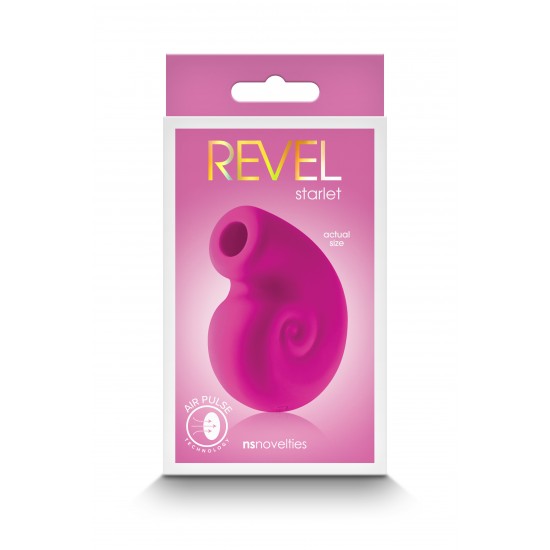 Adicione um pouco de brilho com Starlet by Revel. A excitante tecnologia de pulso de ar oferece vida como estimulação de sucção. Envolto em um redemoinho de silicone macio, o Starlet é recarregável, resistente