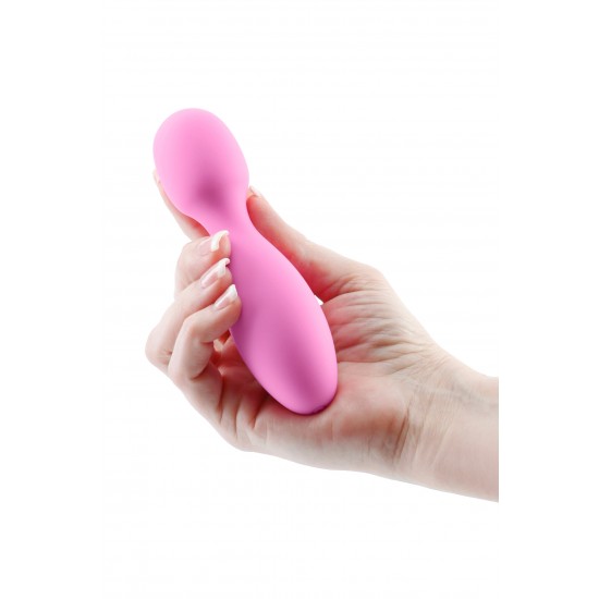 Noma by Revel oferece uma varinha discreta de tamanho divertido que cabe perfeitamente na palma da sua mão. Noma estimula com sensações suaves de sua cabeça contornada. Feito de silicone super macio, o Noma é i