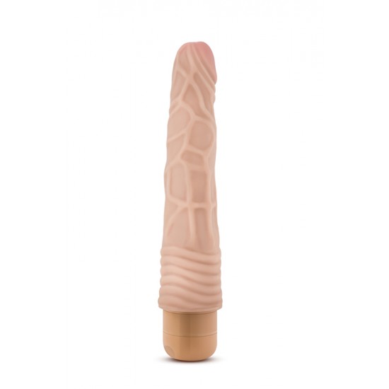 Seja um bom anfitrião e receba de braços abertos o Mr. Skin em sua casa!Vibrador realista com cabeça e corpo proeminente. Com botão rotativo na base para navegar entre as potentes e profundas vibrações multivelocidades.À