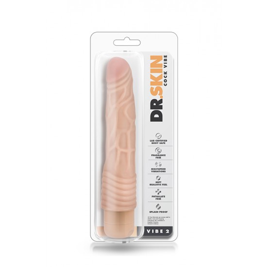 Seja um bom anfitrião e receba de braços abertos o Mr. Skin em sua casa!Vibrador realista com cabeça e corpo proeminente. Com botão rotativo na base para navegar entre as potentes e profundas vibrações multivelocidades.À