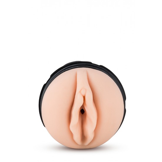 Masturbador de aspecto e toque realista e formato de vagina. Em material suave e firme simultaneamente. Inserido numa caixa bonita e discreta para que possa desfrutar de toda a sua privacidade.Com abertura no final do ma