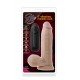 Vibrador Realista c/ Base Sucção X5 Plus 16cm Pele