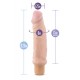 Para quem gosta bem ao natural!Vibrador sensual com toque e aspecto surpreendentemente real e multivelocidades. Com uma camada exterior suave e um eixo interno firme e flexível ao mesmo tempo, para se adaptar de forma pe