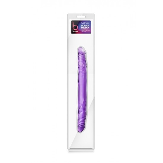 Prazer a dobrar extra longo?! Já é seu?!Dildo com uma cabeça pronunciada em cada uma das pontas, de toque e sensação realista para que possa desfrutar de uma experiência simplesmente inesquecível!Flexível o suficiente pa