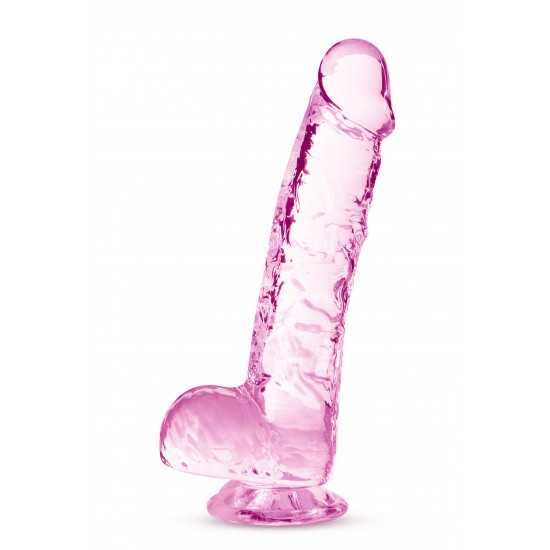 Para uma sensação real, o Dildo Cristalino Naturally Yours 6" visa agradar. É esculpido à mão para um efeito realista, com a quantidade certa de firmeza e flexibilidade. A base da ventosa gruda em quase qualquer superfíc