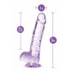 Para uma sensação real, o Dildo Cristalino Naturally Yours 6" visa agradar. É esculpido à mão para um efeito realista, com a quantidade certa de firmeza e flexibilidade. A base da ventosa gruda em quase qualquer superfíc