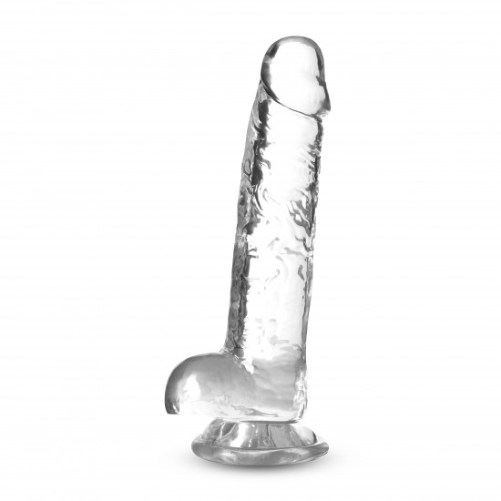 Para uma sensação real, o Dildo Cristalino Naturally Yours 7" visa agradar. É esculpido à mão para um efeito realista, com a quantidade certa de firmeza e flexibilidade. A base da ventosa gruda em quase qualquer superfíc