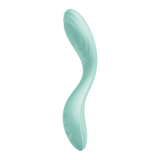 Mergulhe nas profundezas do seu oceano...Conheça o novíssimo e inovador vibrador de ponto G, o Rrrrolling Pleasure!  Construído para apreciadores de prazer, permita que o Rrrolling Pleasure estimule intensamente o p