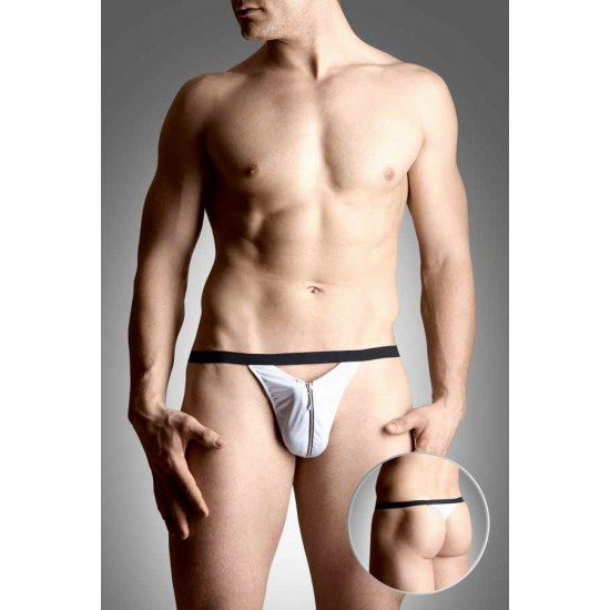 Sexy tanga com cetim castelos tentadoras na frente Disponível em três cores: preto, vermelho e branco