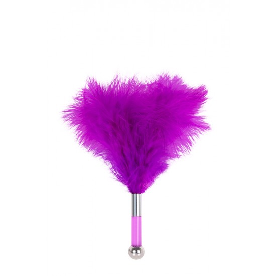 Ideal para provocar e excitar a sua cara metade!Plumas roxas sensuais numa pequena varinha para intensificar os seus momentos íntimos.