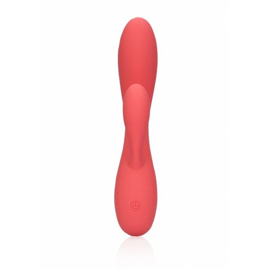  Smooth Ultra Soft Silicone Rabbit Vibrator - Astro Dust
