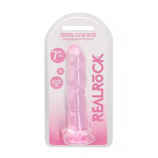 Pronto para um orgasmo CRYSTAL CLEAR? Alcance o seu melhor clímax em grande estilo com estes vibradores transparentes de formato bonito. Este dildo pode ver através de si e saberá exatamente como gosta. Este dildo é adeq