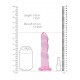 Pronto para um orgasmo CRYSTAL CLEAR? Alcance o seu melhor clímax em grande estilo com estes vibradores transparentes de formato bonito. Este dildo pode ver através de si e saberá exatamente como gosta. Este dildo é adeq