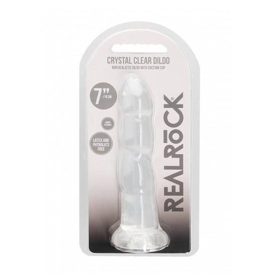 Pronto para um orgasmo CRYSTAL CLEAR? Alcance o seu melhor clímax em grande estilo com estes vibradores transparentes de formato bonito. Este dildo pode ver através de si e saberá exatamente como gosta. Este dildo é adeq